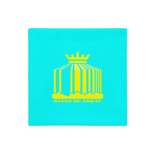 Load image into Gallery viewer, KoA Logo Turquoise-Yellow Premium Pillow Case