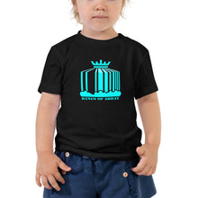 Load image into Gallery viewer, KoA Logo Toddler Girls Tee (Turquoise Print)