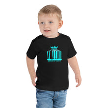 Load image into Gallery viewer, KoA Logo Toddler Boys Tee (Turquoise Print)