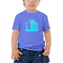Load image into Gallery viewer, KoA Logo Toddler Girls Tee (Turquoise Print)