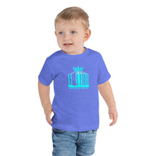 Load image into Gallery viewer, KoA Logo Toddler Boys Tee (Turquoise Print)