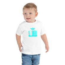 Load image into Gallery viewer, KoA Logo Toddler Boys Tee (Turquoise Print)