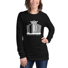 Load image into Gallery viewer, KoA Logo Womens Long Sleeve Tee (White Print)