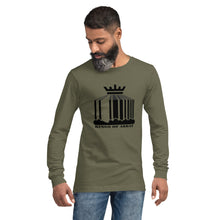 Load image into Gallery viewer, KoA Logo Mens Long Sleeve Tee (Black Print)