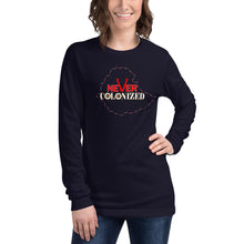 Load image into Gallery viewer, አልተገዛንም አንገዛምም (ETH Map) Womens Long Sleeve Tee