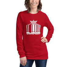 Load image into Gallery viewer, KoA Logo Womens Long Sleeve Tee (White Print)