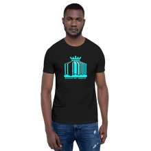 Load image into Gallery viewer, KoA Logo Mens T-Shirt (Turquoise Print)