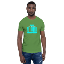 Load image into Gallery viewer, KoA Logo Mens T-Shirt (Turquoise Print)