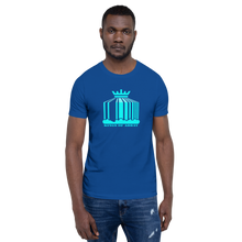 Load image into Gallery viewer, KoA Logo Mens T-Shirt (Turquoise Print)