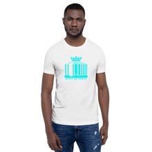 Load image into Gallery viewer, KoA Logo Mens T-Shirt (Turquoise Print)