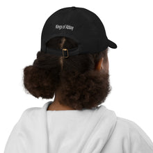 Load image into Gallery viewer, KoA Logo Youth baseball cap (White Embroidery)