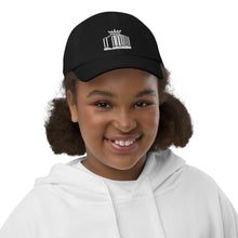 Load image into Gallery viewer, KoA Logo Youth baseball cap (White Embroidery)