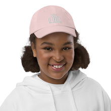 Load image into Gallery viewer, KoA Logo Youth baseball cap (White Embroidery)