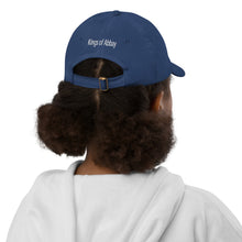 Load image into Gallery viewer, KoA Logo Youth baseball cap (White Embroidery)