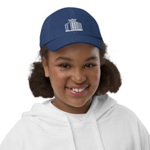 Load image into Gallery viewer, KoA Logo Youth baseball cap (White Embroidery)