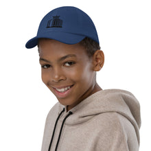 Load image into Gallery viewer, KoA Logo Youth baseball cap (Black Embroidery)