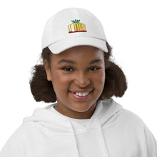 Load image into Gallery viewer, KoA Logo Youth baseball cap (Green-Yellow-Red Embroidery)