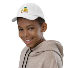 Load image into Gallery viewer, KoA Logo Youth baseball cap (Green-Yellow-Red Embroidery)