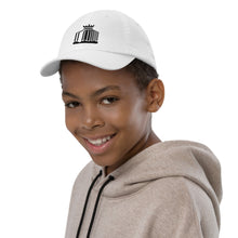 Load image into Gallery viewer, KoA Logo Youth baseball cap (Black Embroidery)