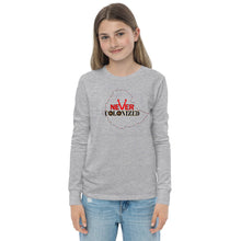 Load image into Gallery viewer, አልተገዛንም አንገዛምም (ETH Map) Girls Long Sleeve Tee