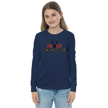 Load image into Gallery viewer, አልተገዛንም አንገዛምም Girls Long Sleeve Tee