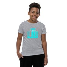 Load image into Gallery viewer, KoA Logo Boys T-Shirt (Turquoise Print)
