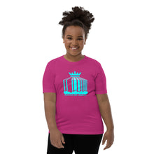 Load image into Gallery viewer, KoA Logo Girls T-Shirt (Turquoise Print)