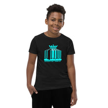 Load image into Gallery viewer, KoA Logo Boys T-Shirt (Turquoise Print)