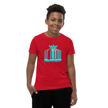 Load image into Gallery viewer, KoA Logo Boys T-Shirt (Turquoise Print)