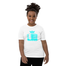 Load image into Gallery viewer, KoA Logo Girls T-Shirt (Turquoise Print)