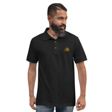 Load image into Gallery viewer, KoA Logo Mens Polo Shirt (Green-Yellow-Red Embroidery)
