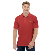 Load image into Gallery viewer, KoA Logo Mens Polo Shirt (Green-Yellow-Red Embroidery)
