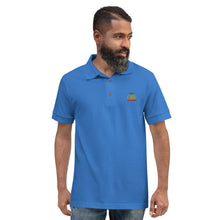 Load image into Gallery viewer, KoA Logo Mens Polo Shirt (Green-Yellow-Red Embroidery)
