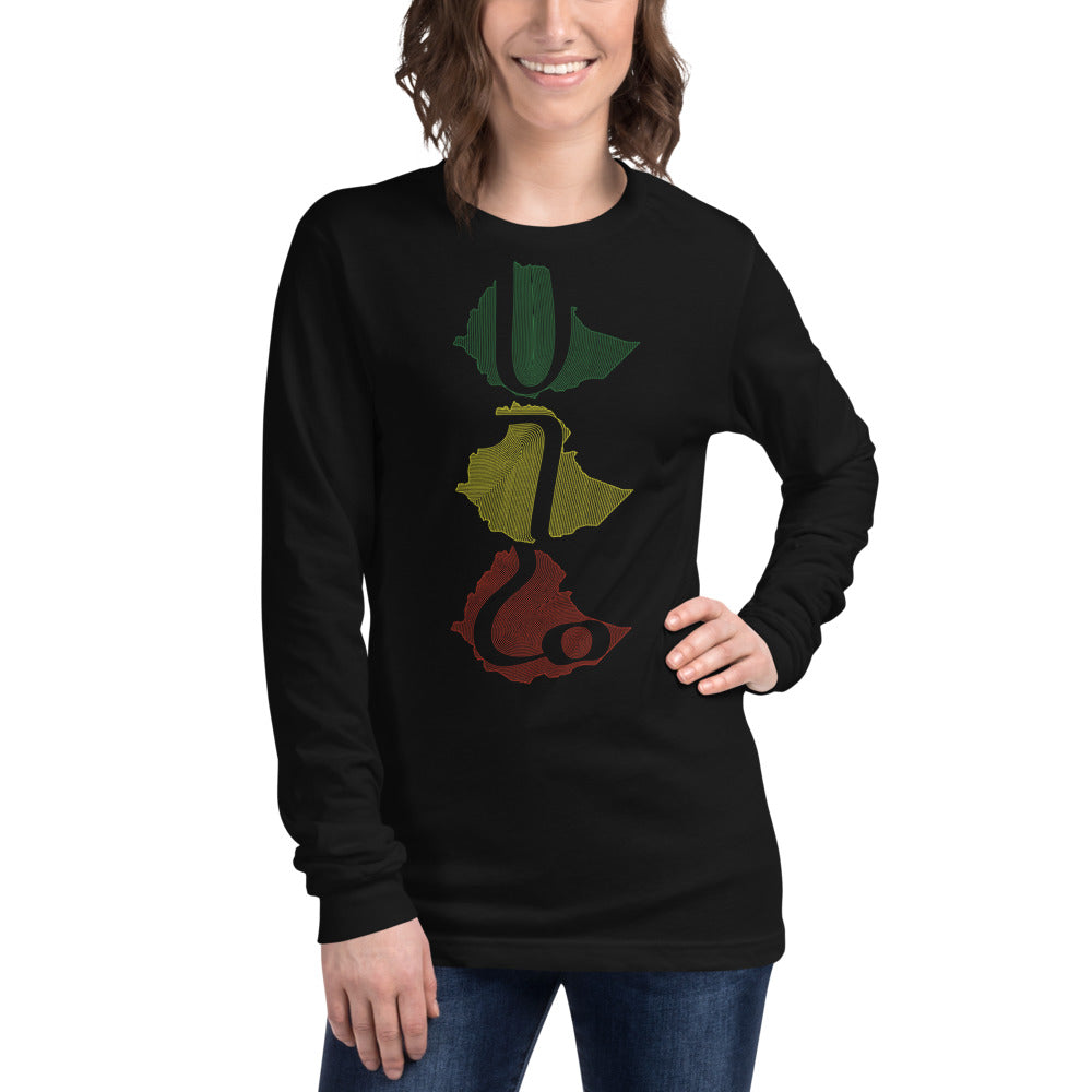 ሀገሬ Womens Long Sleeve Tee