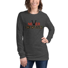 Load image into Gallery viewer, አልተገዛንም አንገዛምም Womens Long Sleeve Tee
