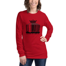 Load image into Gallery viewer, KoA Logo Womens Long Sleeve Tee (Black Print)
