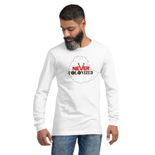 Load image into Gallery viewer, አልተገዛንም አንገዛምም (ETH Map) Mens Long Sleeve Tee
